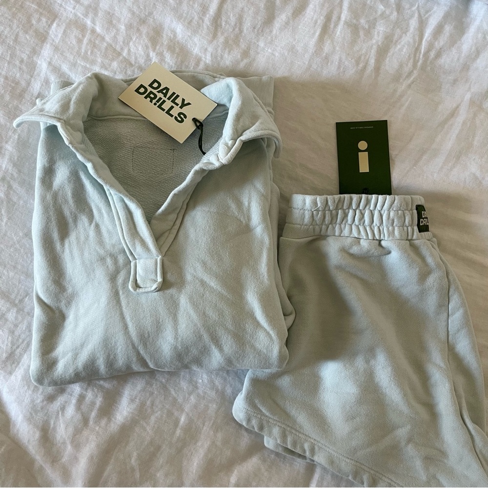 Daily Drills Collared Terry Set